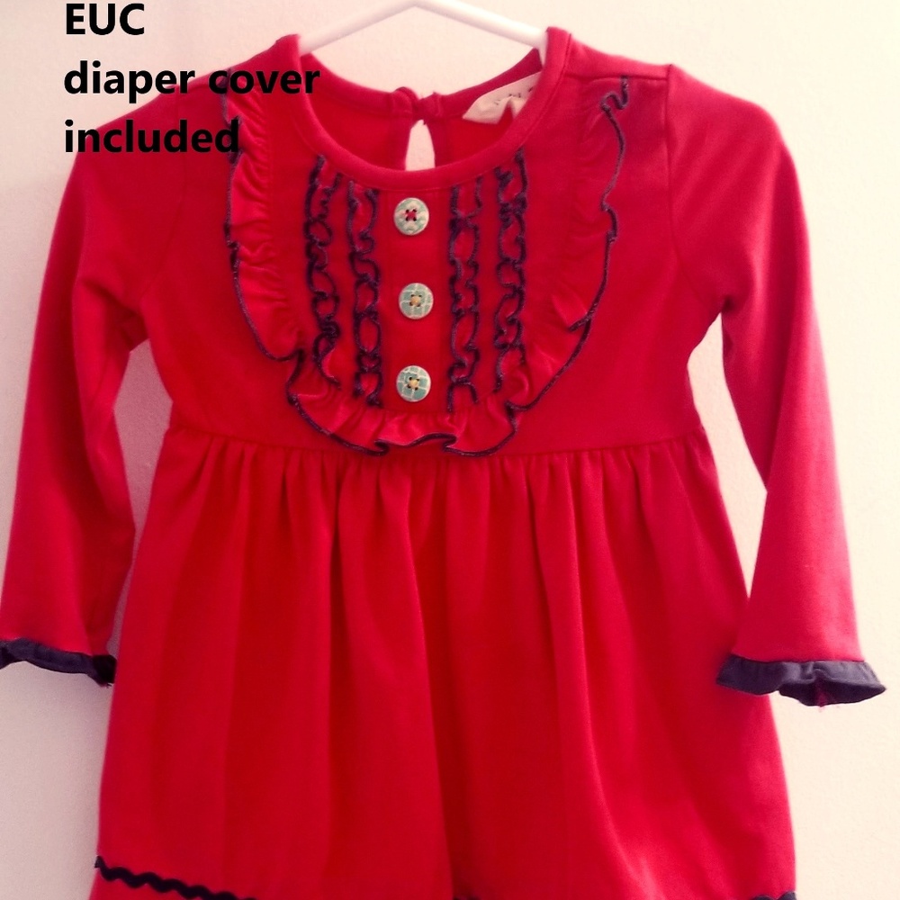 Matilda Jane Dress and Diaper Cover